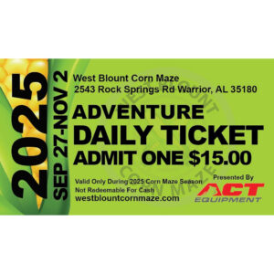 Daily Ticket – Adventure